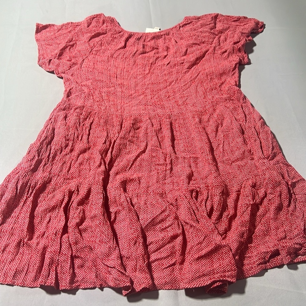 Knox rose red babydoll summer dress size M - Picture 3 of 7